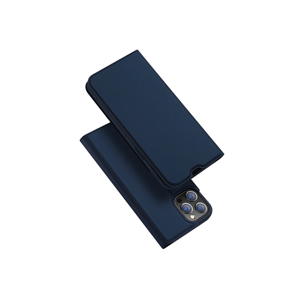 Dux Ducis iPhone 13 Pro Max 6.7inç Kılıf Kapaklı Flip Cover Kılıf Skin