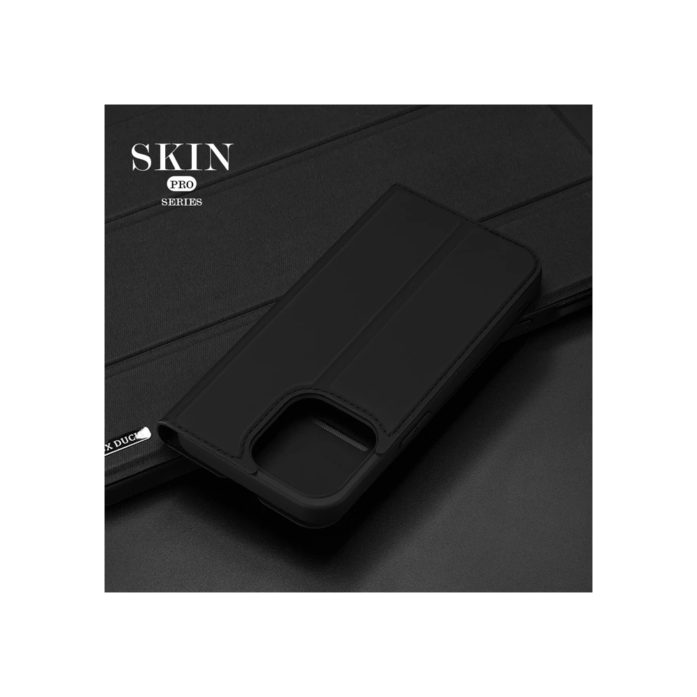 Dux Ducis iPhone 13 Pro Max 6.7inç Kılıf Kapaklı Flip Cover Kılıf Skin