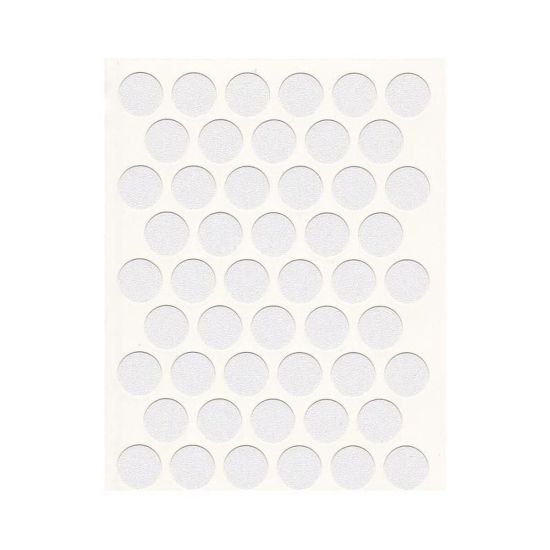 Yapışkanlı Vida Tapası (Beyaz) 10 mm