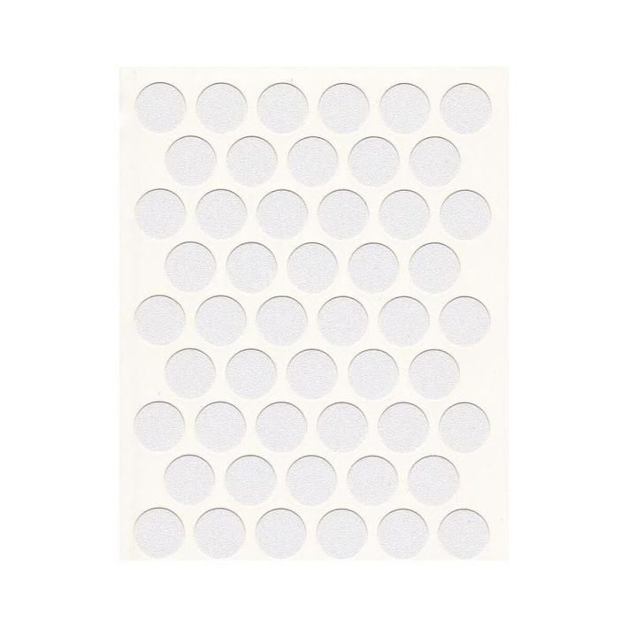 Yapışkanlı Vida Tapası (Beyaz) 10 mm