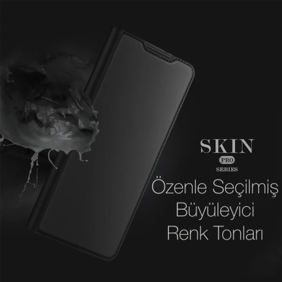 Dux Ducis SM Galaxy S21 Kılıf Kapaklı Flip Cover Kılıf Skinpro Series