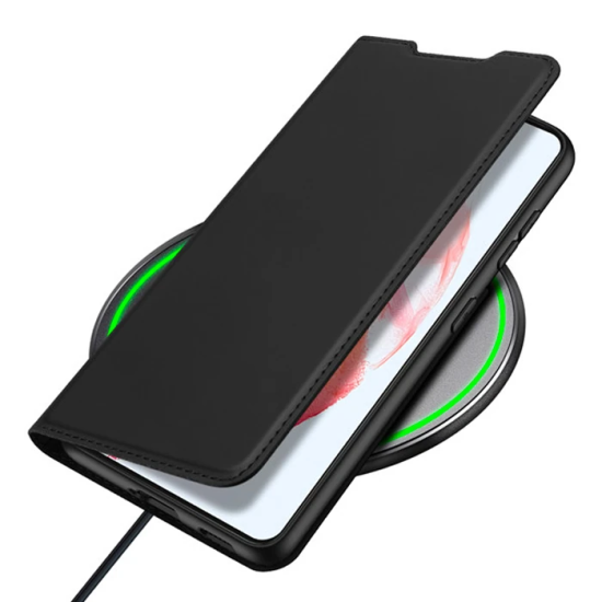 Dux Ducis SM Galaxy S21 Kılıf Kapaklı Flip Cover Kılıf Skinpro Series