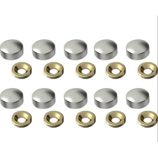 Krom Vida Tapası 16 mm 10 Adet
