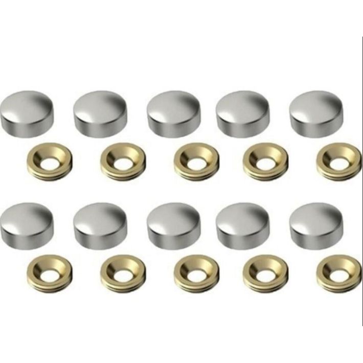 Krom Vida Tapası 16 mm 10 Adet