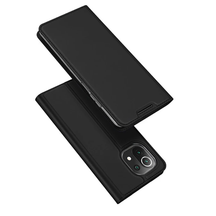 Dux Ducis Xiaomi Mi 11 Lite Kılıf Kapaklı Flip Cover Kılıf SkinPro Ser