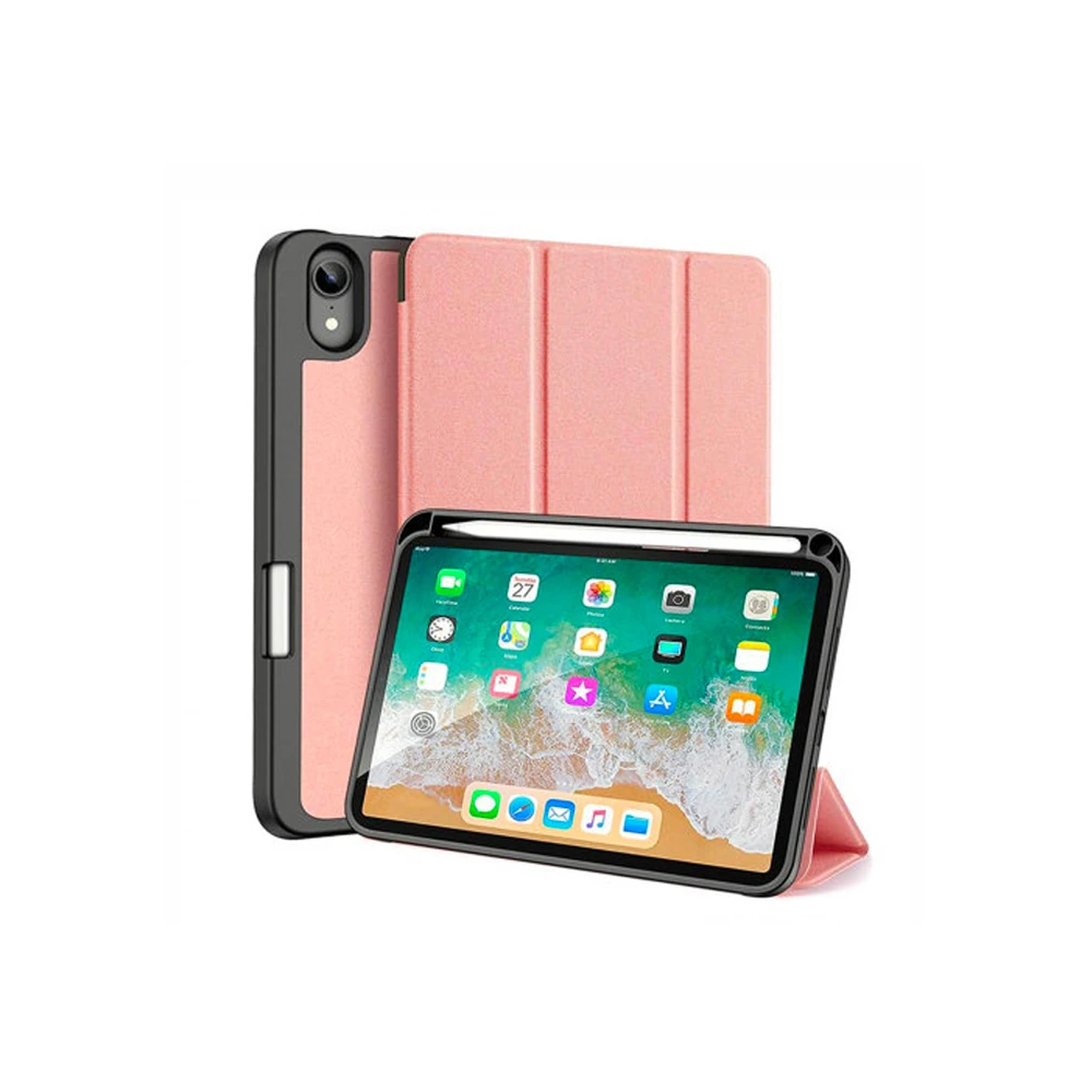 Dux Ducis iPad Mini 6 (2021) Kılıf Kalem Bölmeli Standlı Domo Series