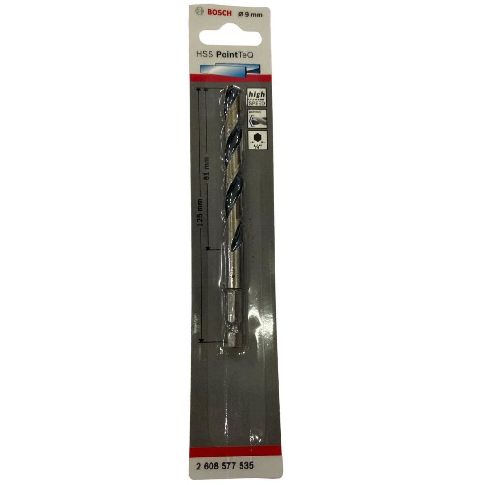 Bosch Pointteq Altıgen Şaftlı Hss Matkap Ucu 9 mm