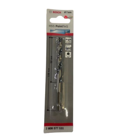 Bosch Pointteq Altıgen Şaftlı Hss Matkap Ucu 7 mm