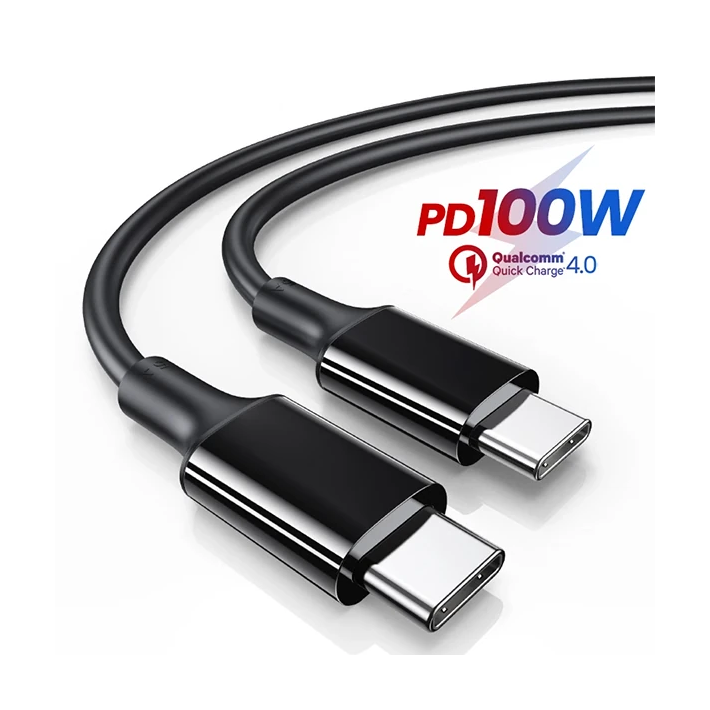 ALLY USB Type-C PD3.1 100W(20V-5A) Hızlı Veri Şarj Kablosu 1metre