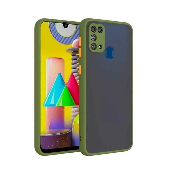 SM Galaxy A21S (SM-A217) Kamera Korumalı Premium Silikon Kılıf