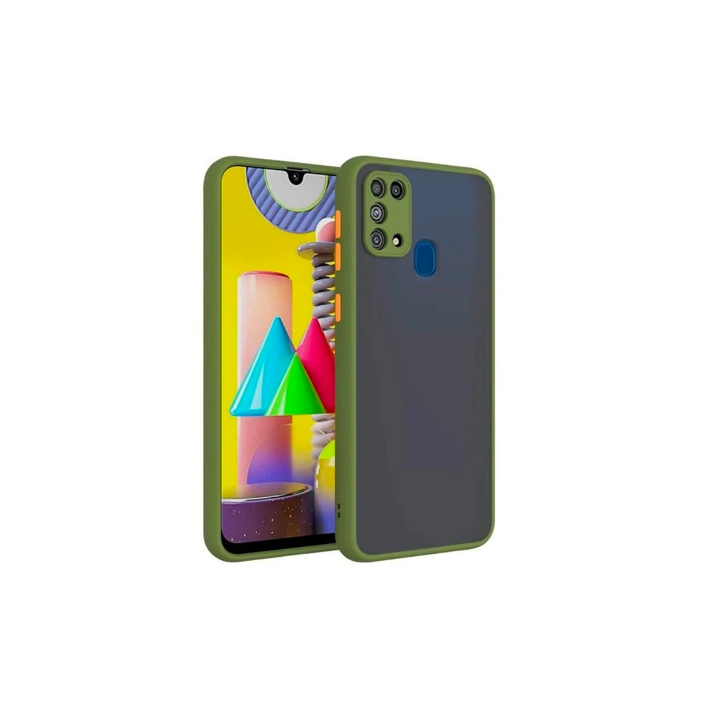 SM Galaxy A21S (SM-A217) Kamera Korumalı Premium Silikon Kılıf