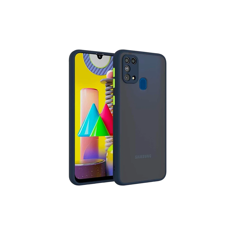 SM Galaxy A21S (SM-A217) Kamera Korumalı Premium Silikon Kılıf