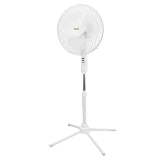 EVEREST FAN10, BEYAZ, EcoWind, 3 Kademeli Hız, 40cm 3 Kanat Pervane ve