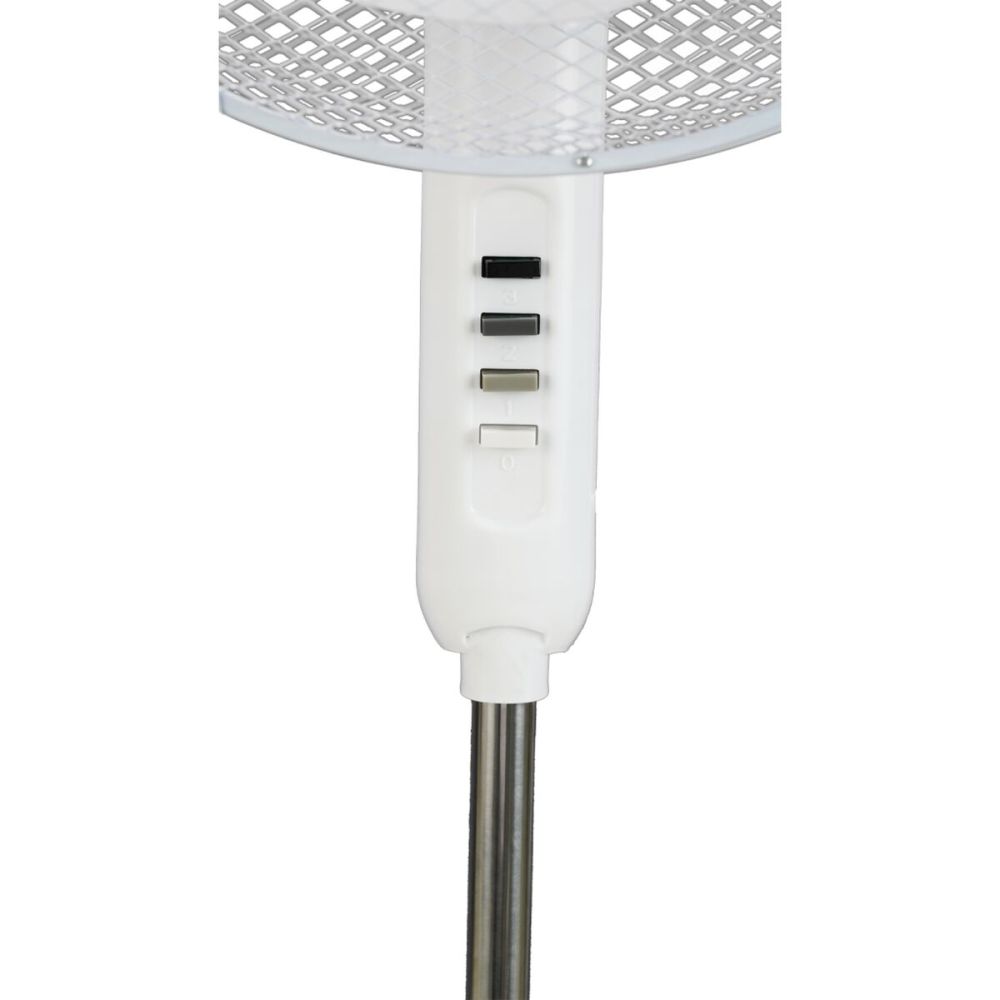 EVEREST FAN10, BEYAZ, EcoWind, 3 Kademeli Hız, 40cm 3 Kanat Pervane ve