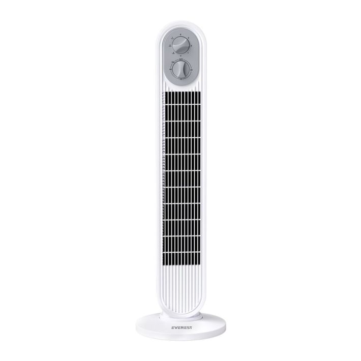 EVEREST FAN14, BEYAZ, 3 Kademeli Hız, Kule Tipi, 50W, Zamanlama Ayarlı