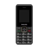 PHILIPS Xenium E6105, 128Mb, Siyah, 48Mb Ram, 1,77inc Ekran, 4G Çift S