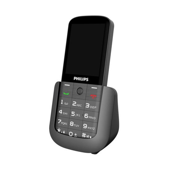 PHILIPS Xenium E227, 32Mb, Siyah, 32Mb Ram, 2,8inc Ekran, Arka Kamera,
