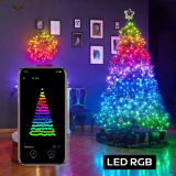 ALLY 5MT 50 LED RGB Bluetooth Telefonla Kontrol Edilen Usb Led Lamba İ