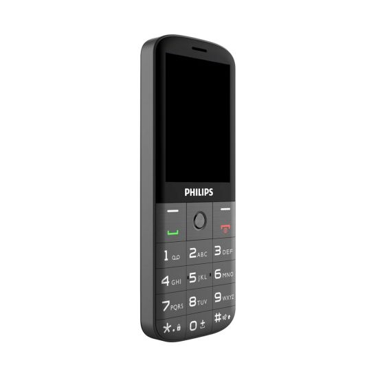 PHILIPS Xenium E227, 32Mb, Siyah, 32Mb Ram, 2,8inc Ekran, Arka Kamera,