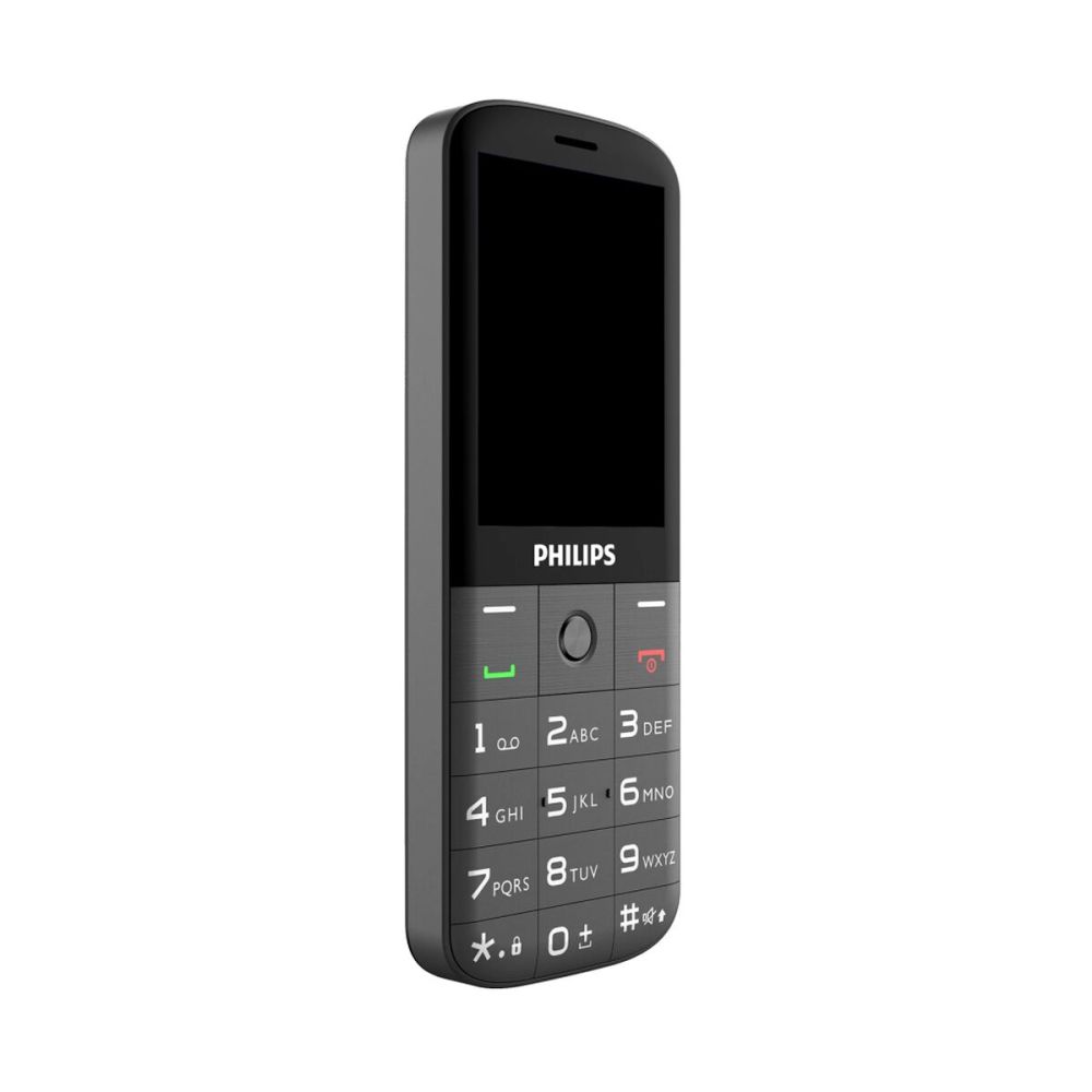 PHILIPS Xenium E227, 32Mb, Siyah, 32Mb Ram, 2,8inc Ekran, Arka Kamera,