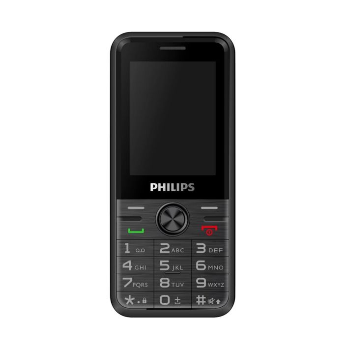 PHILIPS Xenium E6500, 128Mb, Siyah, 48Mb Ram, 2,4inc Ekran, Arka Kamer