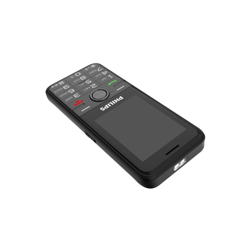 PHILIPS Xenium E6500, 128Mb, Siyah, 48Mb Ram, 2,4inc Ekran, Arka Kamer