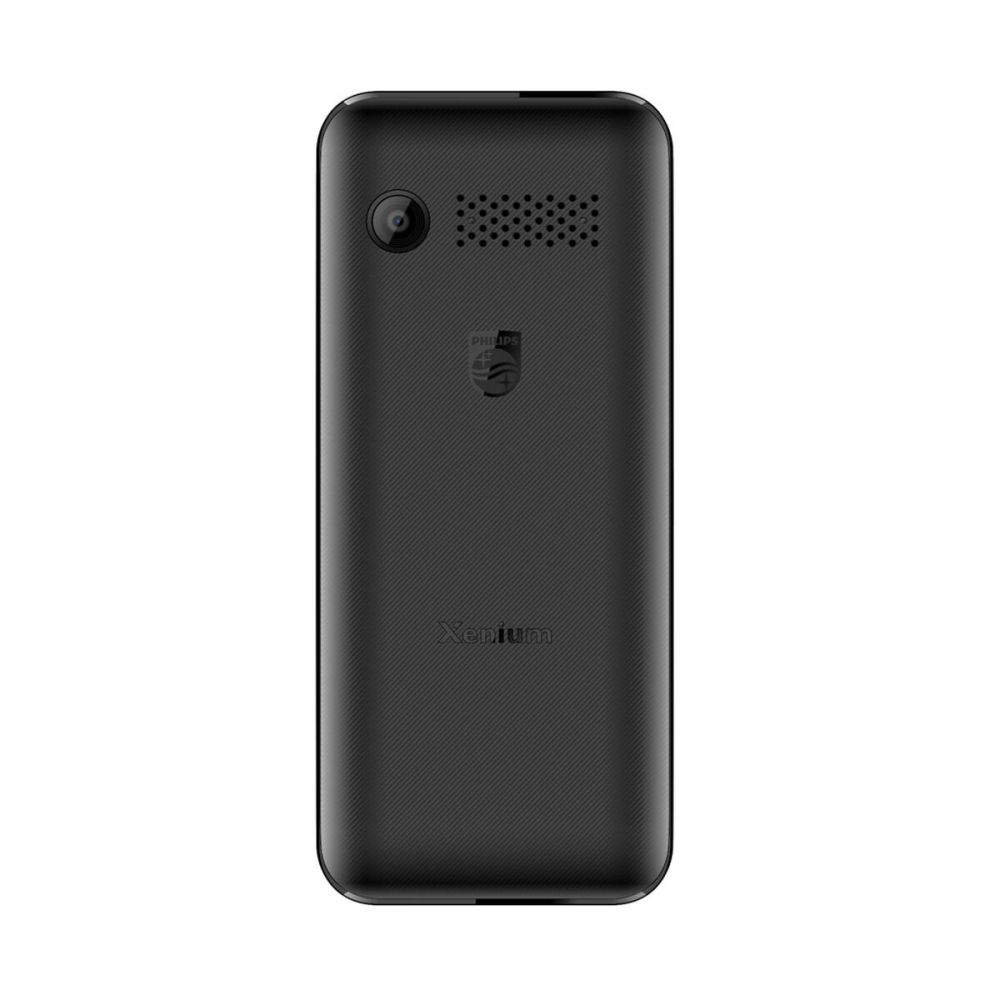 PHILIPS Xenium E6500, 128Mb, Siyah, 48Mb Ram, 2,4inc Ekran, Arka Kamer