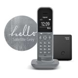 GIGASET CL390, Dect Telefon, Gri, 12 Saat Konuşma, 180 Saat Bekleme, 1