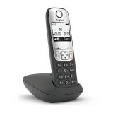 GIGASET A690, Dect Telefon, Siyah, 14 Saat Konuşma, 180 Saat Bekleme, 