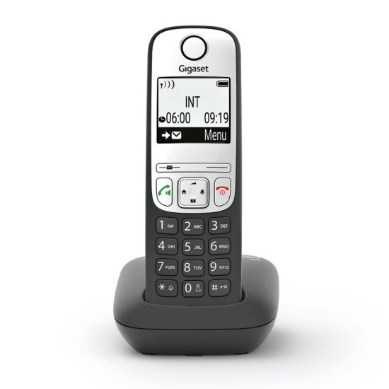 GIGASET A690, Dect Telefon, Siyah, 14 Saat Konuşma, 180 Saat Bekleme, 