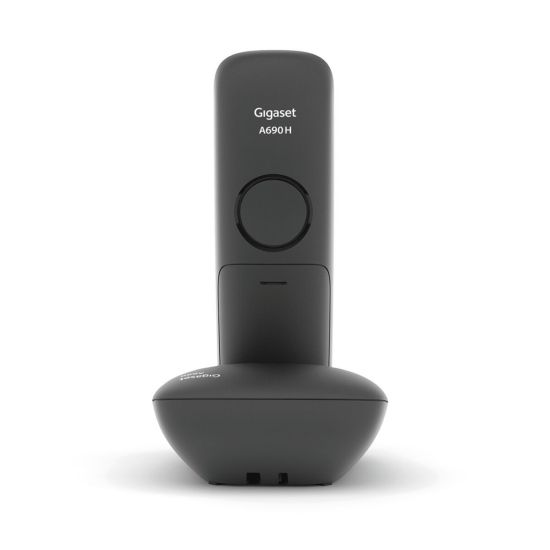 GIGASET A690, Dect Telefon, Siyah, 14 Saat Konuşma, 180 Saat Bekleme, 