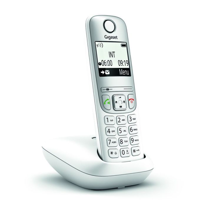 GIGASET A690, Dect Telefon, Beyaz, 14 Saat Konuşma, 180 Saat Bekleme, 
