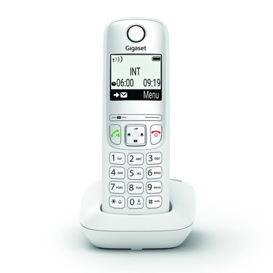 GIGASET A690, Dect Telefon, Beyaz, 14 Saat Konuşma, 180 Saat Bekleme, 