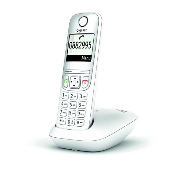 GIGASET A690, Dect Telefon, Beyaz, 14 Saat Konuşma, 180 Saat Bekleme, 
