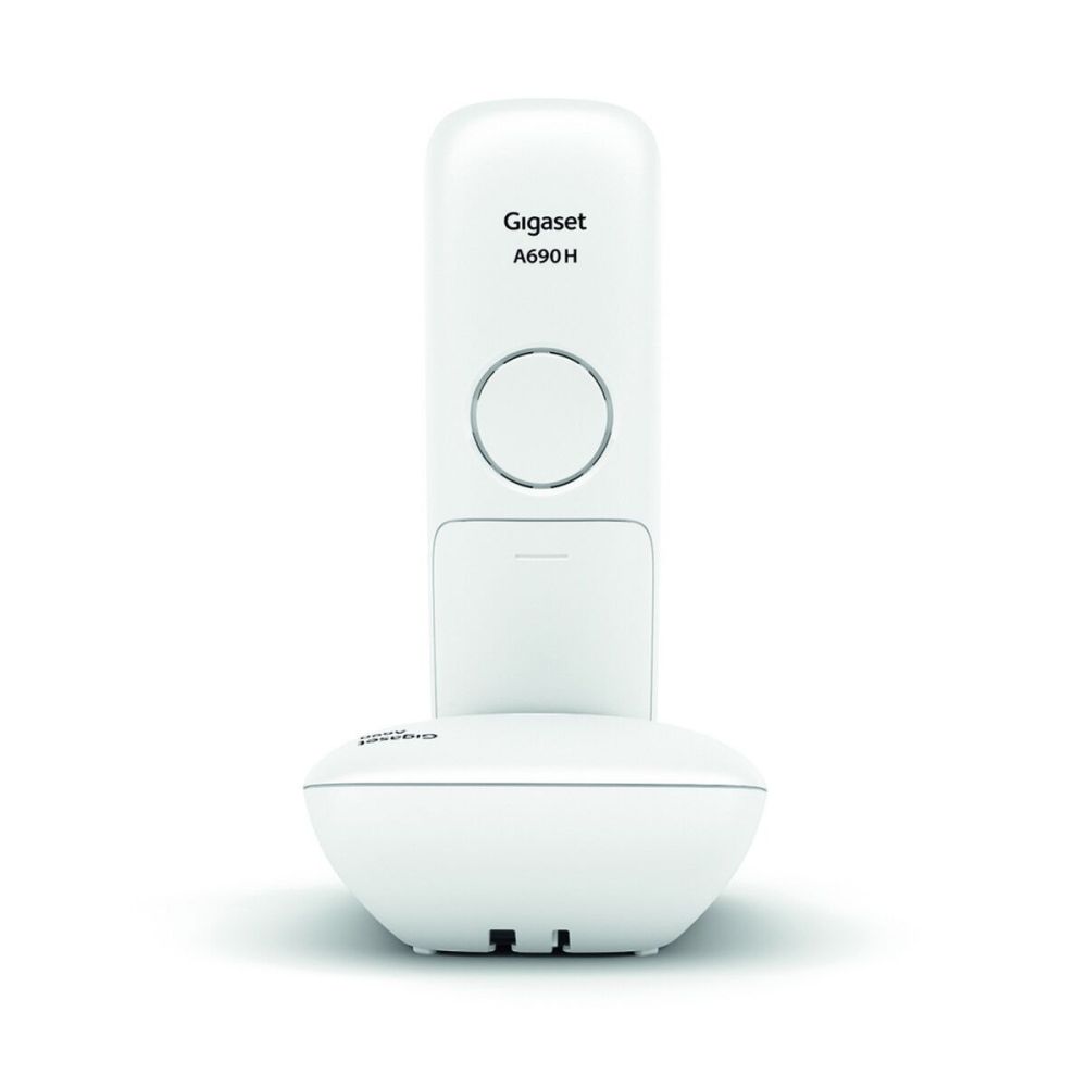 GIGASET A690, Dect Telefon, Beyaz, 14 Saat Konuşma, 180 Saat Bekleme, 