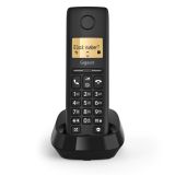 GIGASET PURE 100, Dect Telefon, Siyah, 14 Saat Konuşma, 180 Saat Bekle