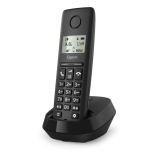GIGASET PURE 100, Dect Telefon, Siyah, 14 Saat Konuşma, 180 Saat Bekle