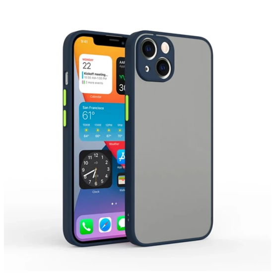 iPhone 13 6.1inç Kamera Korumalı Premium Silikon Kılıf