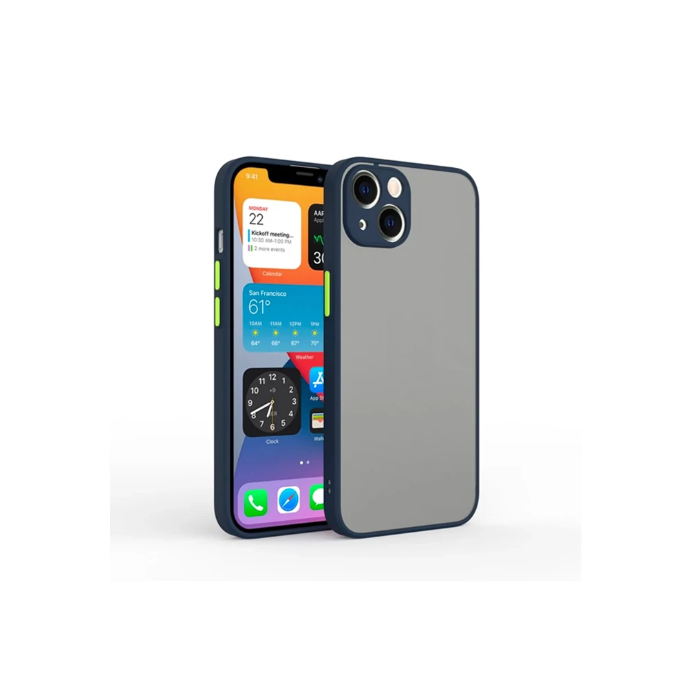 iPhone 13 6.1inç Kamera Korumalı Premium Silikon Kılıf