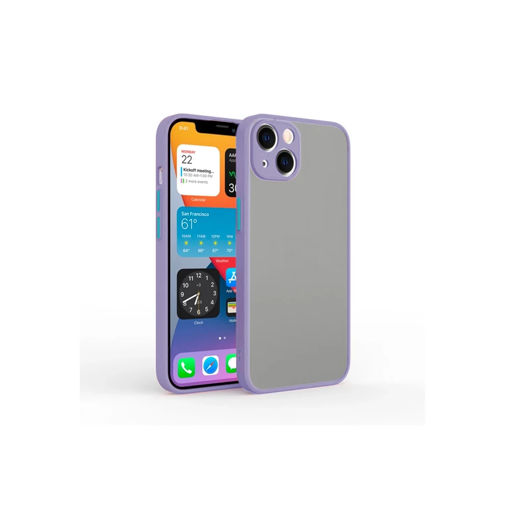 iPhone 13 6.1inç Kamera Korumalı Premium Silikon Kılıf