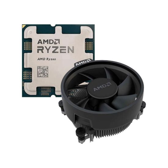AMD RYZEN 5 7500F 6 Core, 3,7-5.00GHz, 38Mb Cache, 65W, AM5 Soket, MPK