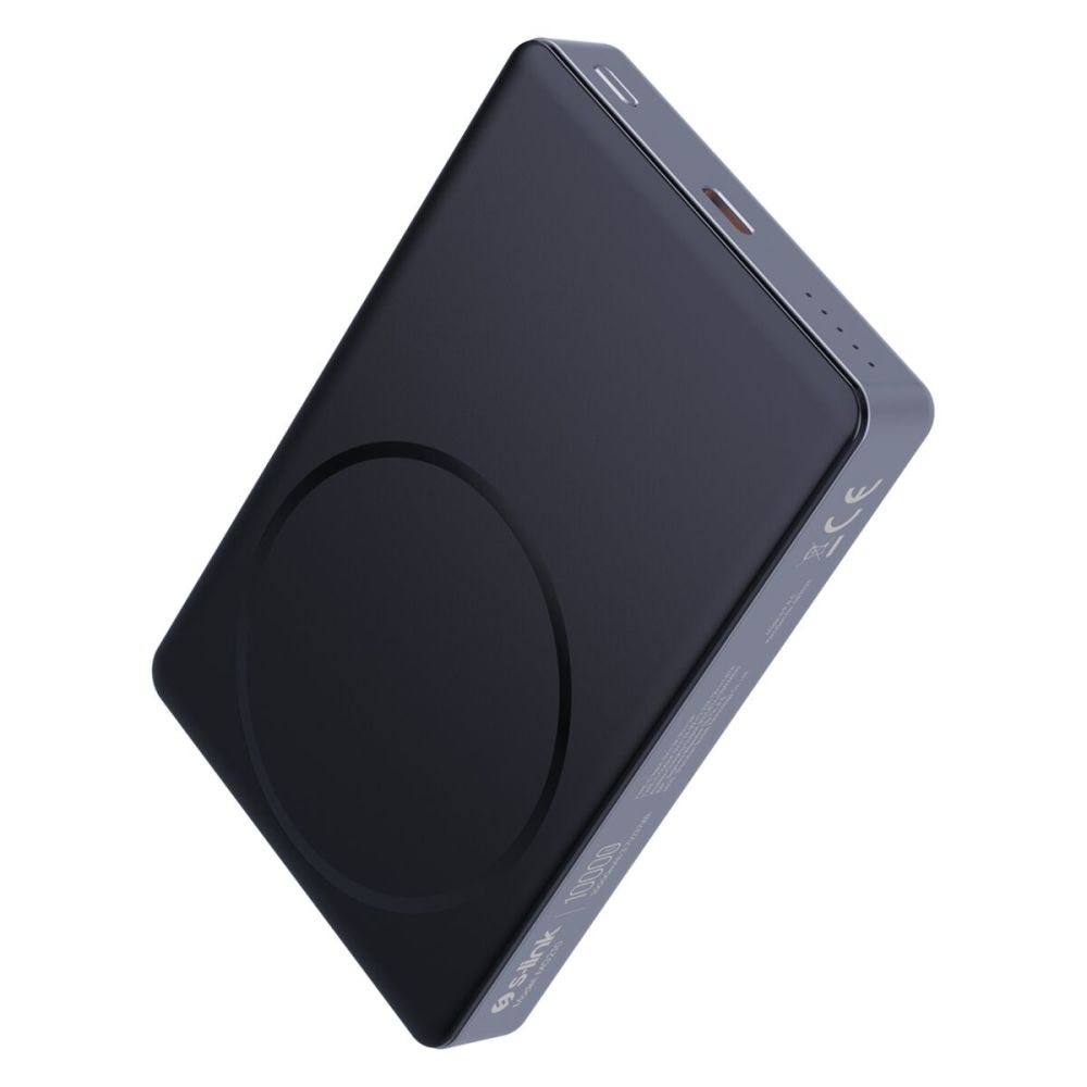S-LINK MG210, Magsafe, Gri, 10.000mAh, 1xType-C, 4 LED Göstergeli, Pow