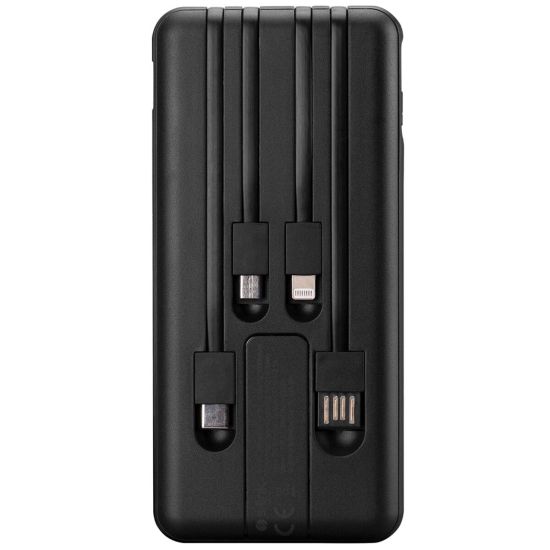 S-LINK IP-G13K, Siyah, 10.000mAh, 1xUSB, 1xMicro USB, 4in1 Kablolu (Ty