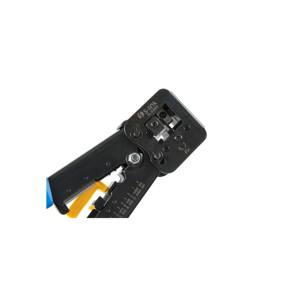 S-LINK SL-830W, RJ45/RJ11 ikili Pense, Yeni Nesil Kablo Ucu Konnektör 