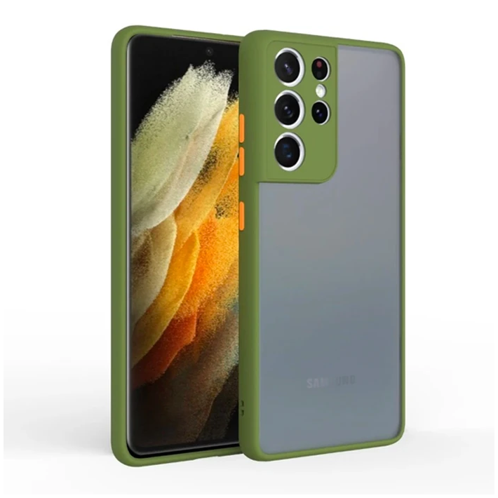 SM Galaxy S21 Ultra Ultra Kamera Korumalı Premium Silikon Kılıf