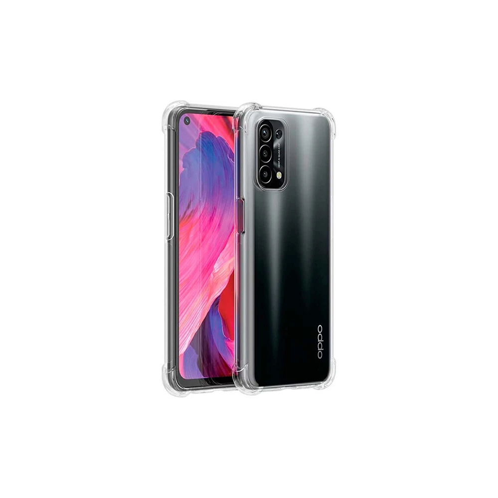OPPO Reno A54 Kamera Korumalı Shockproof Darbe Emici Silikon Kılıf