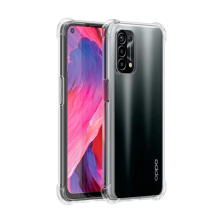 OPPO Reno A54 Kamera Korumalı Shockproof Darbe Emici Silikon Kılıf