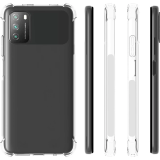 Xiaomi POCO M3 Kamera Korumalı Shockproof Darbe Emici Silikon Kılıf