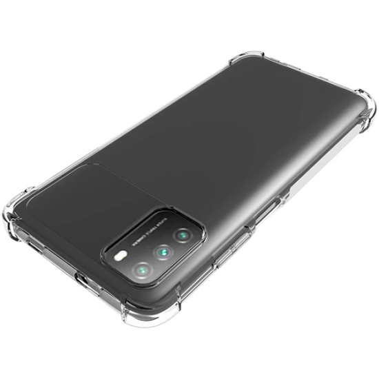 Xiaomi POCO M3 Kamera Korumalı Shockproof Darbe Emici Silikon Kılıf