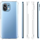 Xiaomi Mi 11 Kamera Korumalı Shockproof Darbe Emici Silikon Kılıf